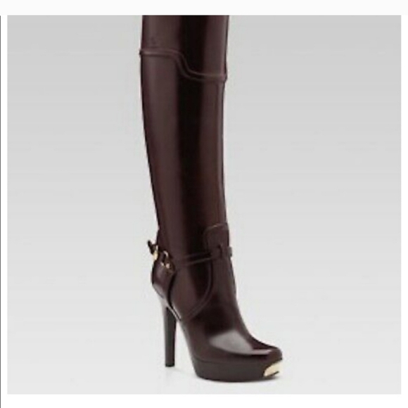 AUTHENTIC GUCCI Dalia Knee High Boots - Picture 12 of 12